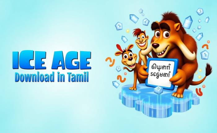 Ice Age Movie Download in Tamil With Love